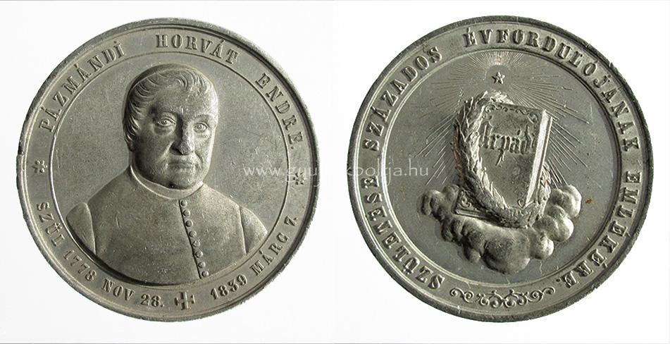 P�zm�ndi Horv�t Endre sz�let�se sz�zados �vfordul�j�nak eml�k�re 1878